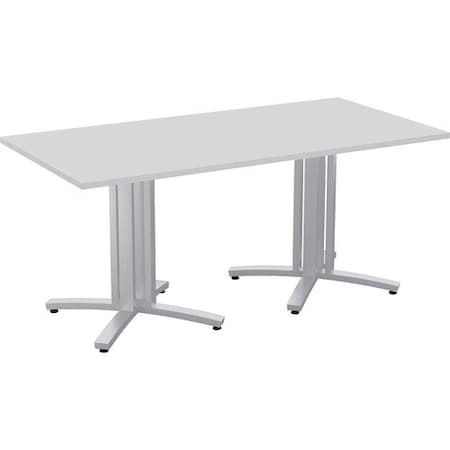 Special-T Table, Rectangle, 2Legs, 36inx72in29in, GY SCTS4XRT3672FG